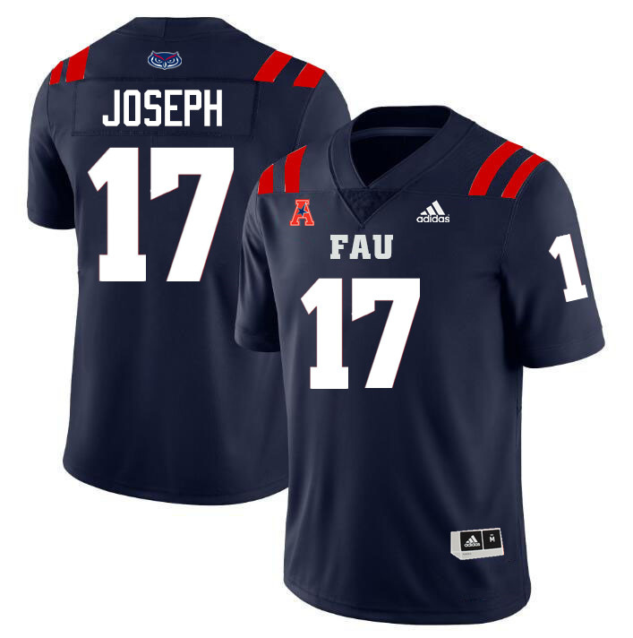 Greg Joseph FAU Jersey,Florida Atlantic Owls Football Jersey,Uniforms,Gears-Navy